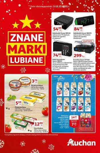 Gazetka Auchan - 2.12.2021 - 12.12.2021.