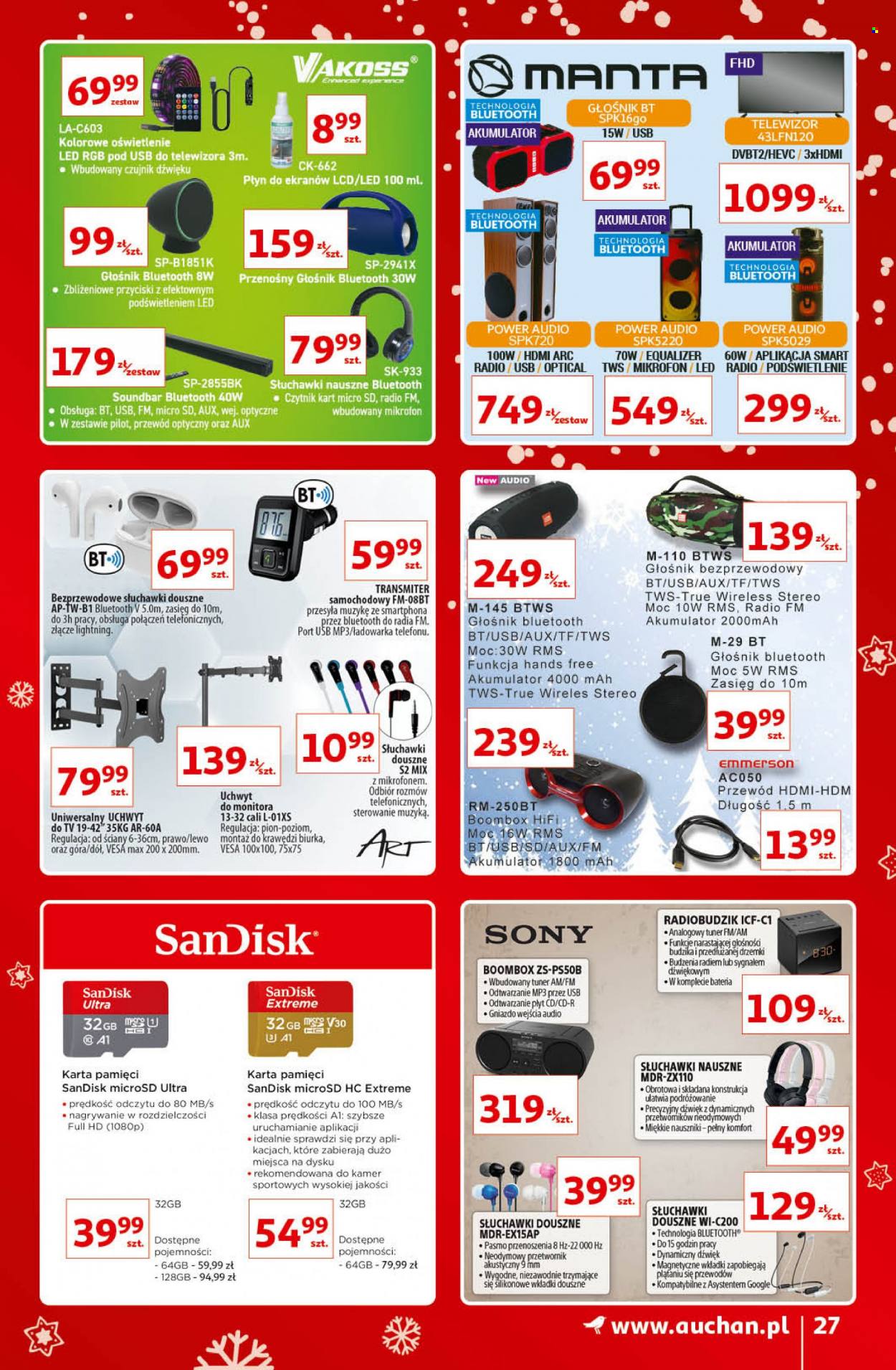 Gazetka Auchan - 2.12.2021 - 12.12.2021. Strona 27