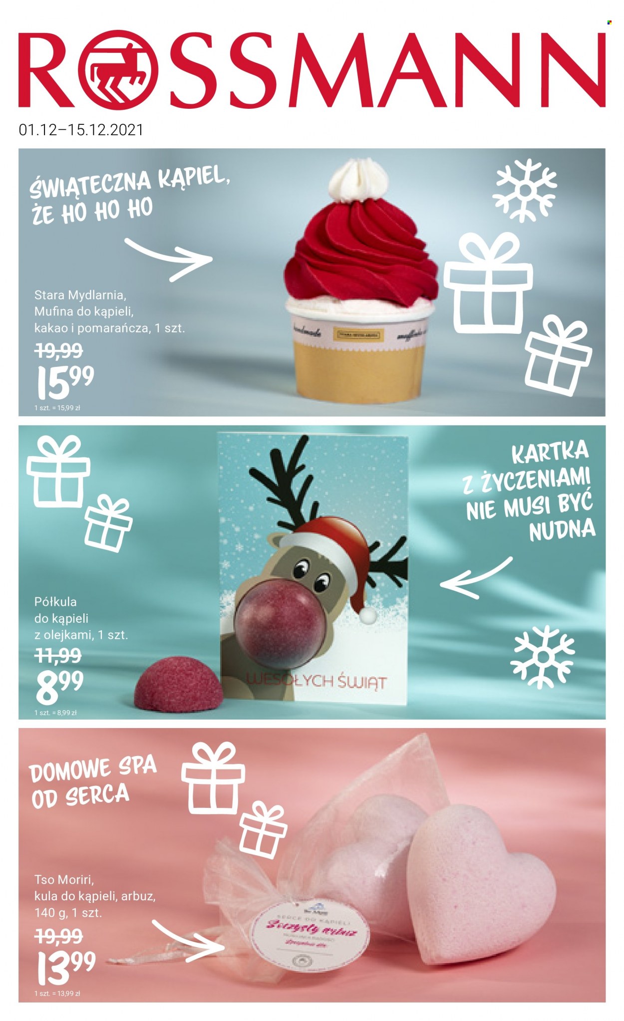 Gazetka Rossmann - 1.12.2021 - 15.12.2021. Strona 1