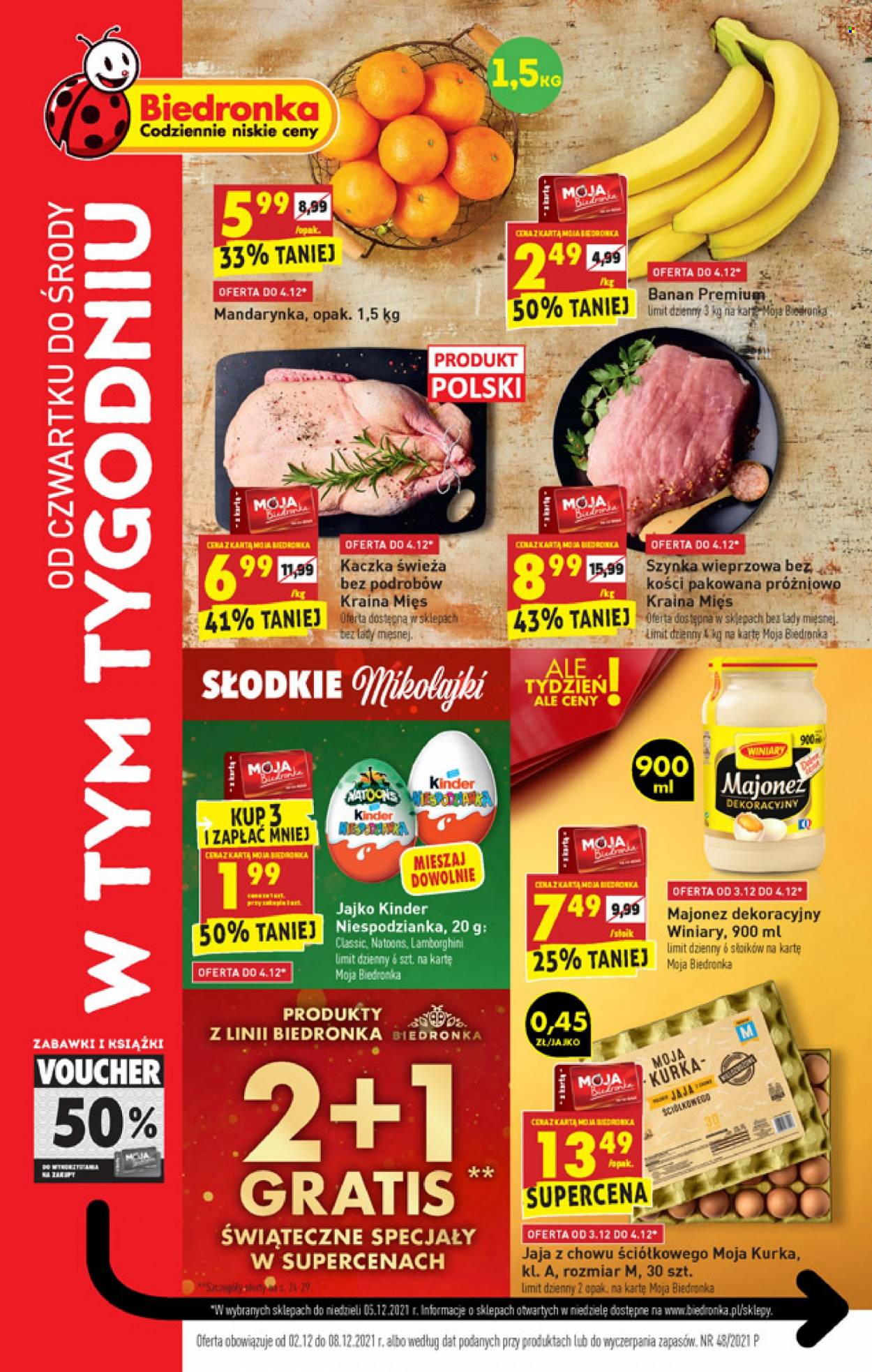 Gazetka Biedronka - 2.12.2021 - 8.12.2021. Strona 1