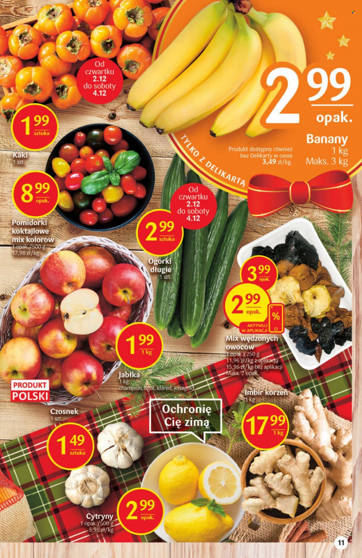 Gazetka Delikatesy Centrum - 2.12.2021 - 8.12.2021. Strona 11