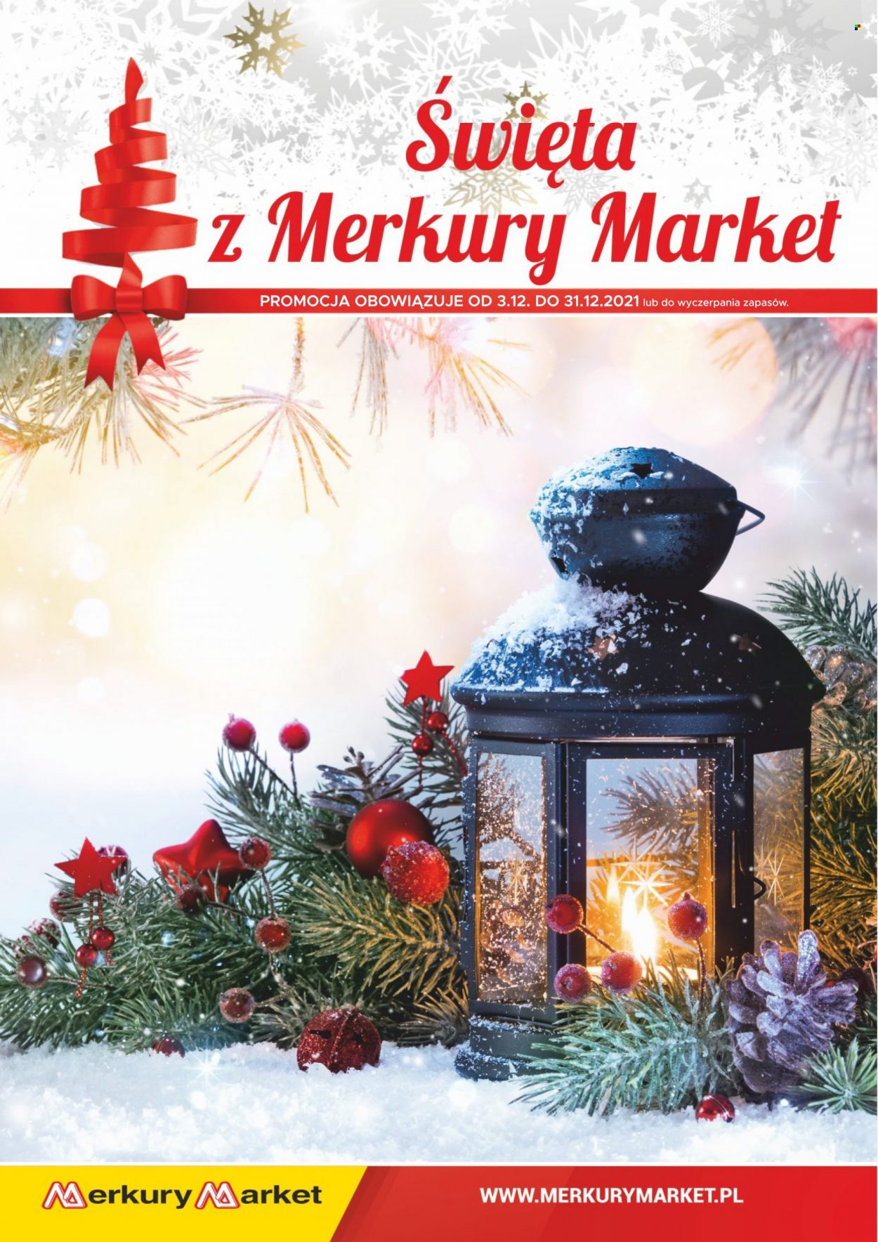 Gazetka Merkury Market - 3.12.2021 - 31.12.2021. Strona 1.