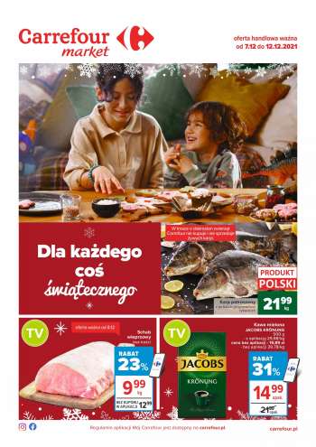 Gazetka Carrefour Market - 7.12.2021 - 12.12.2021.