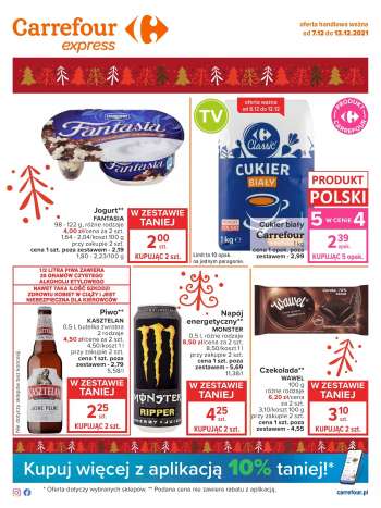 Gazetka Carrefour Express - 7.12.2021 - 13.12.2021.