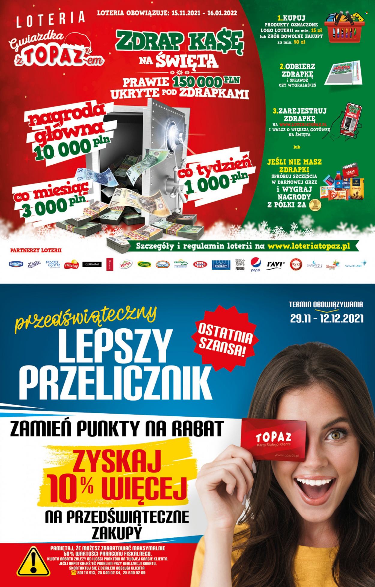 Gazetka Topaz - 9.12.2021 - 15.12.2021. Strona 2