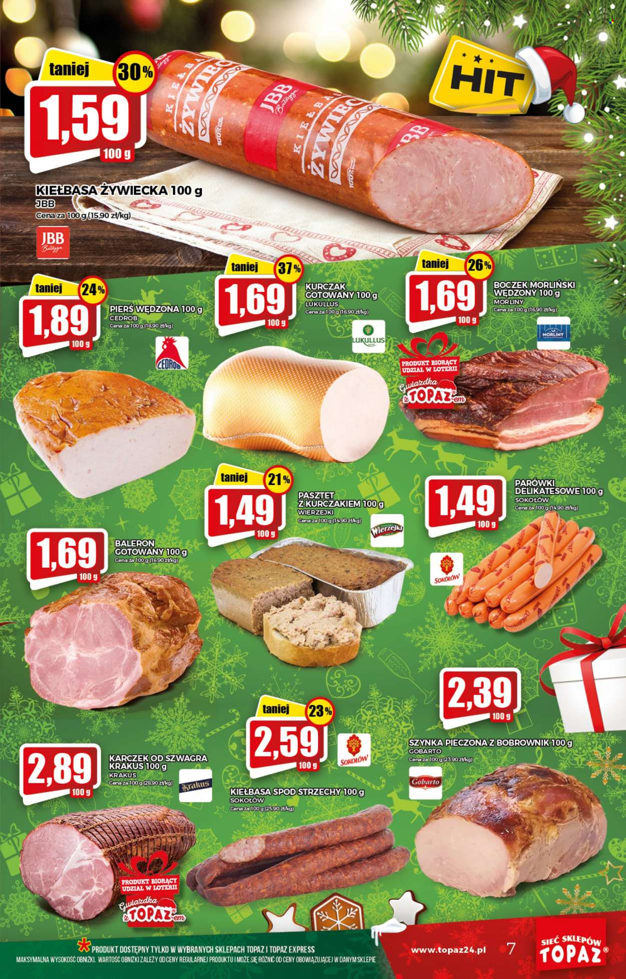 Gazetka Topaz - 9.12.2021 - 15.12.2021. Strona 7