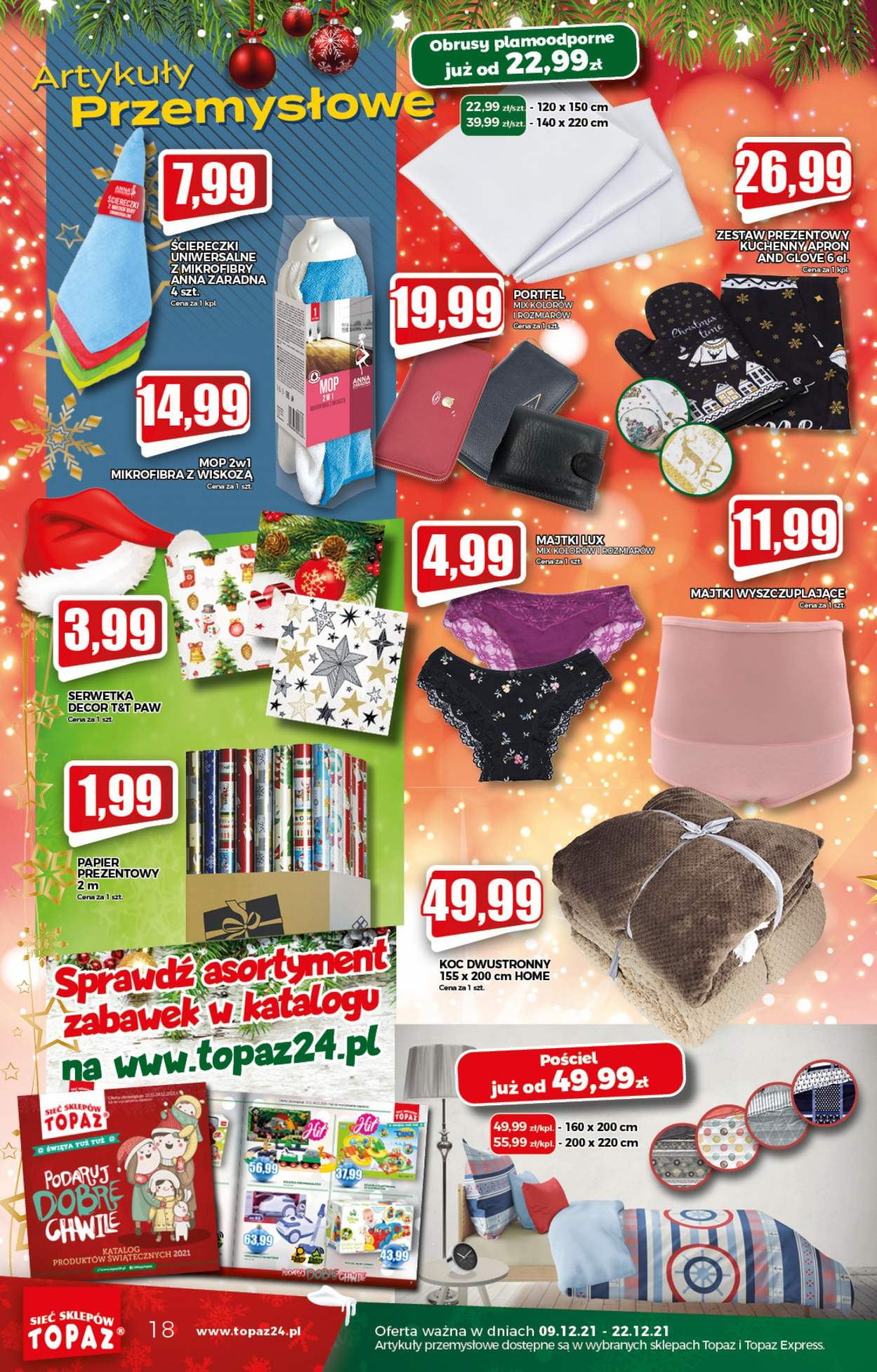 Gazetka Topaz - 9.12.2021 - 15.12.2021. Strona 18