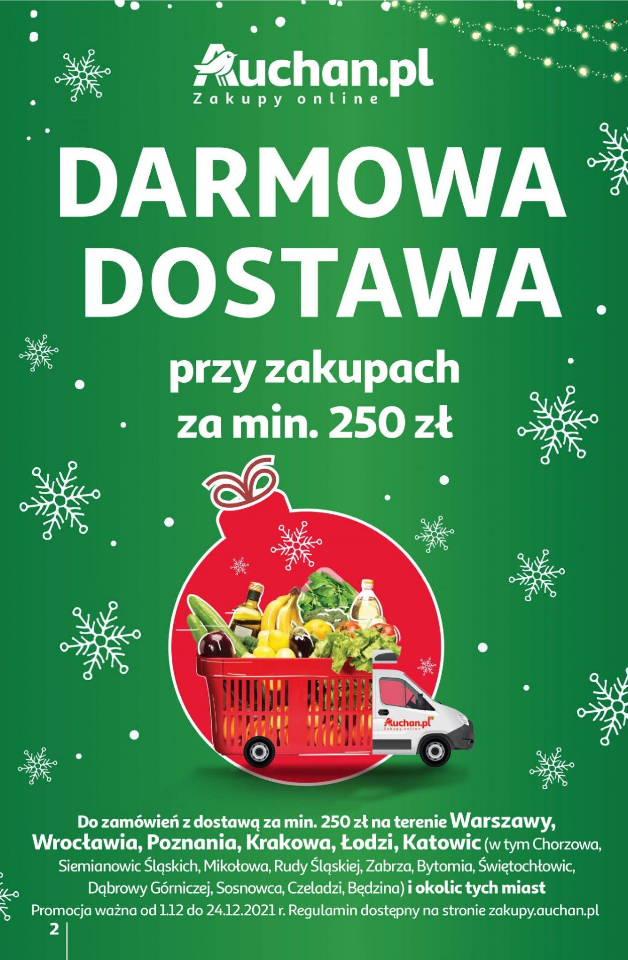 Gazetka Auchan - 9.12.2021 - 15.12.2021. Strona 2