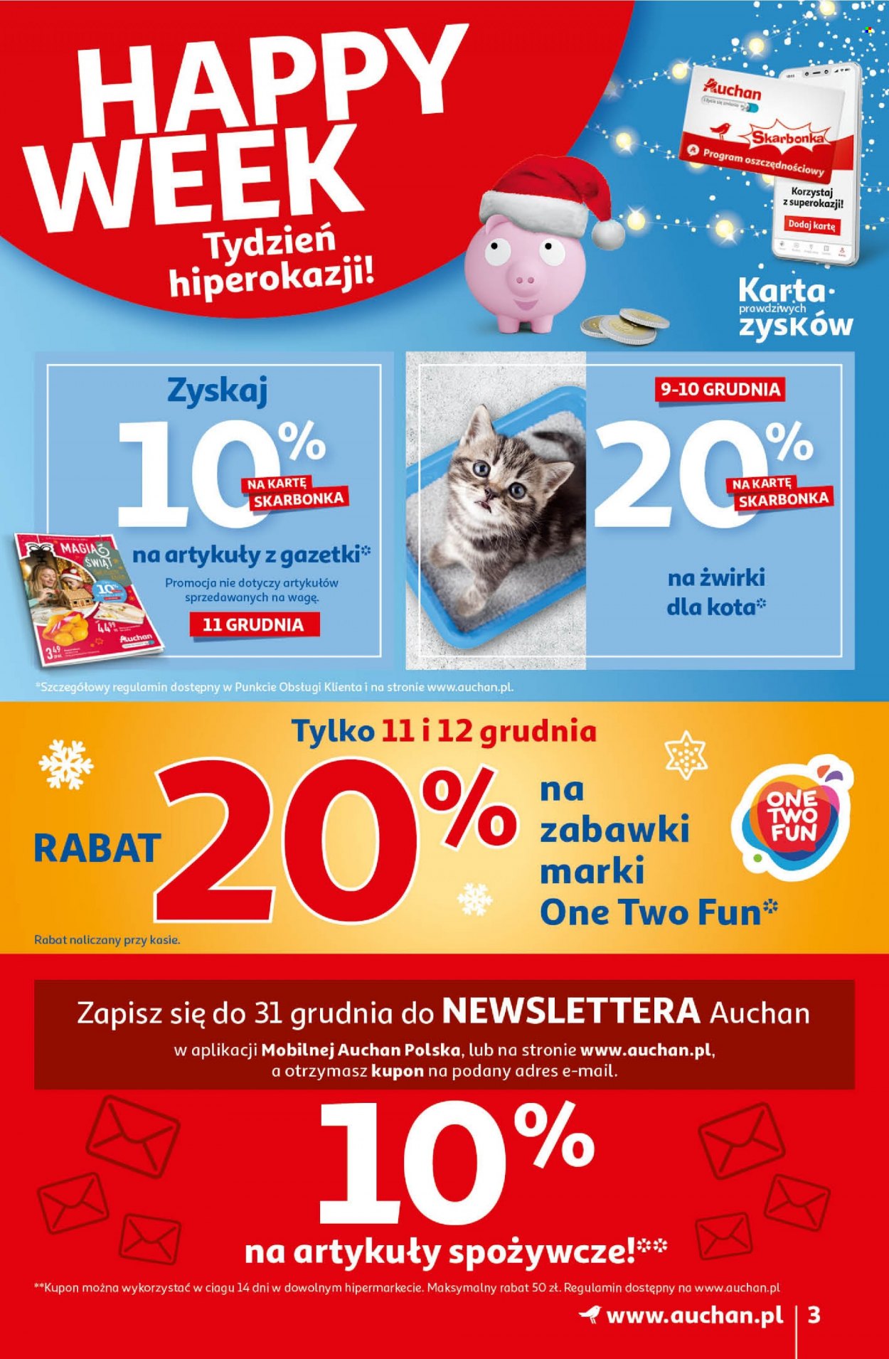 Gazetka Auchan - 9.12.2021 - 15.12.2021. Strona 3