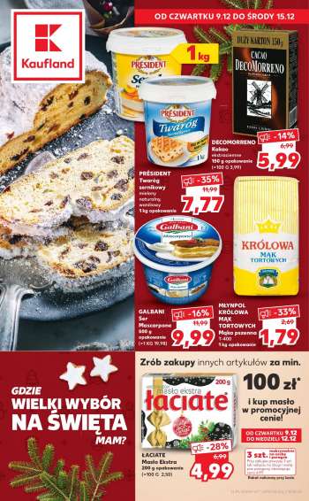 Gazetka Kaufland - 9.12.2021 - 15.12.2021.