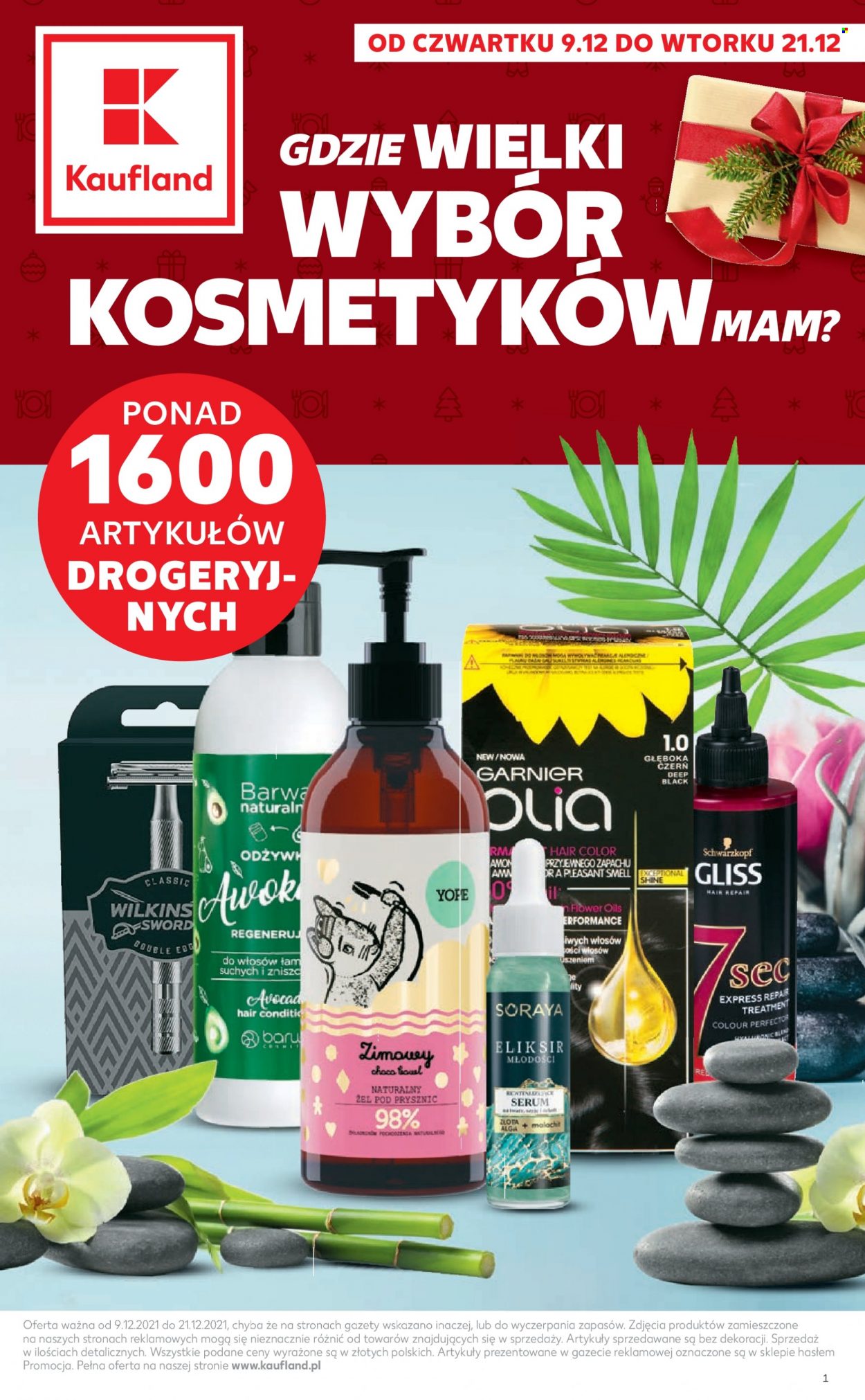 Gazetka Kaufland - 9.12.2021 - 21.12.2021. Strona 1