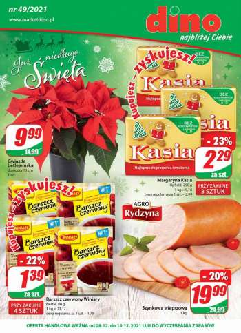 Gazetka Dino - 8.12.2021 - 14.12.2021.