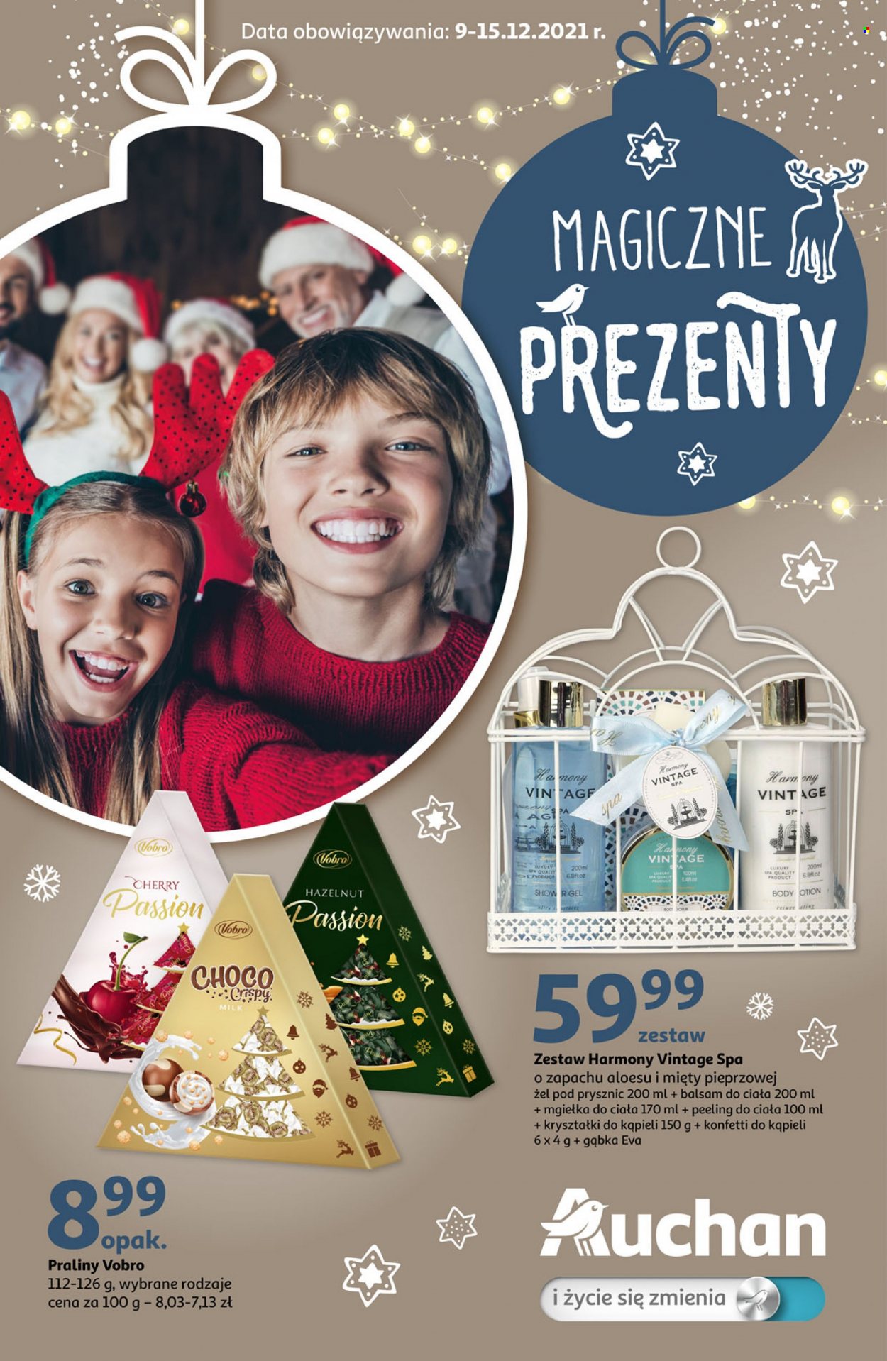 Gazetka Auchan - 9.12.2021 - 15.12.2021. Strona 1