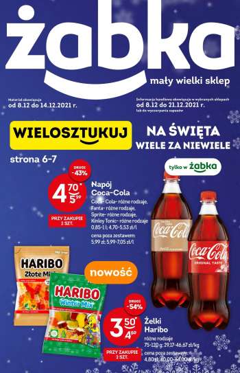 Gazetka Żabka - 8.12.2021 - 21.12.2021.