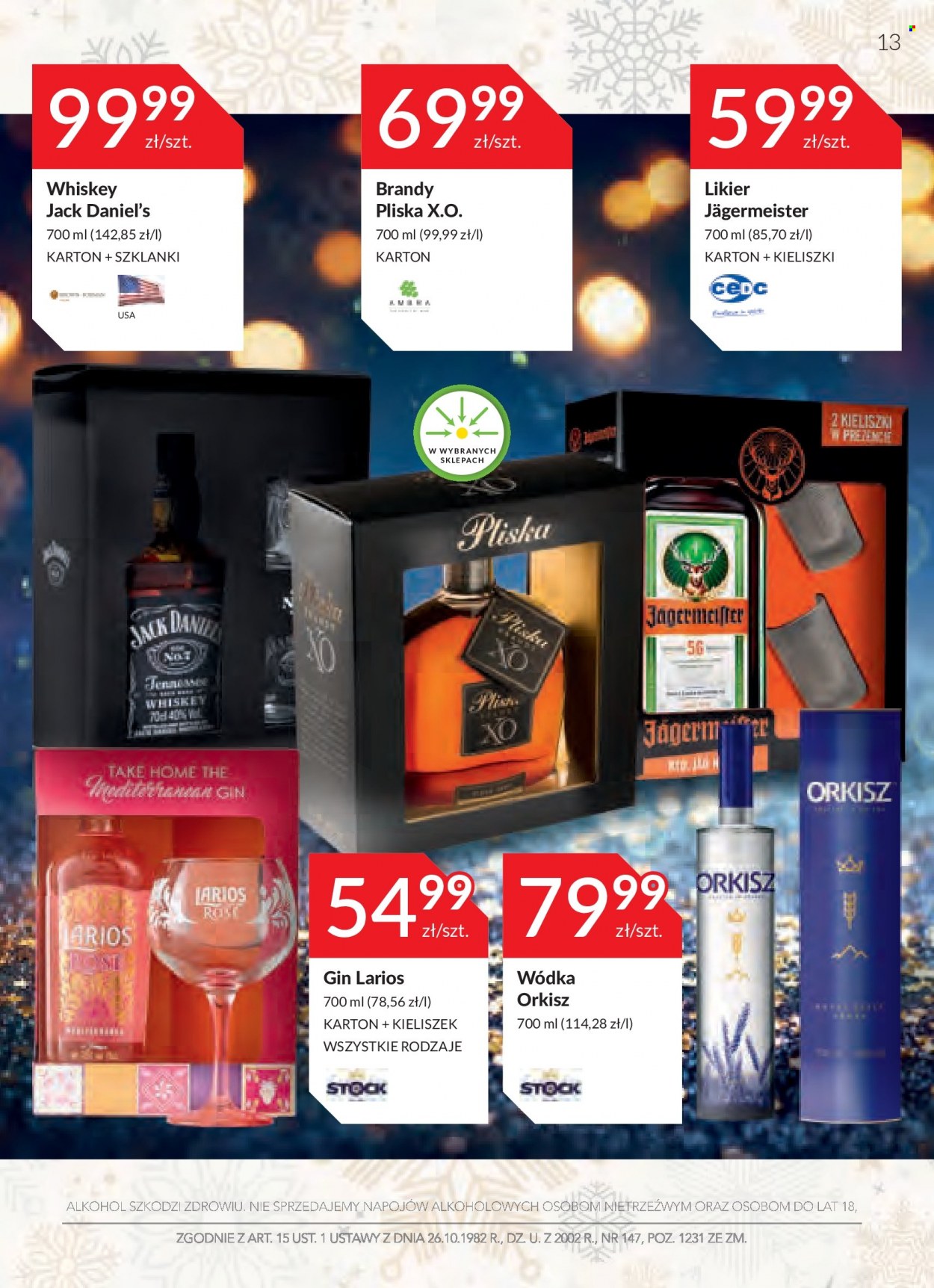 Gazetka Stokrotka Supermarket - 9.12.2021 - 4.01.2022. Strona 13
