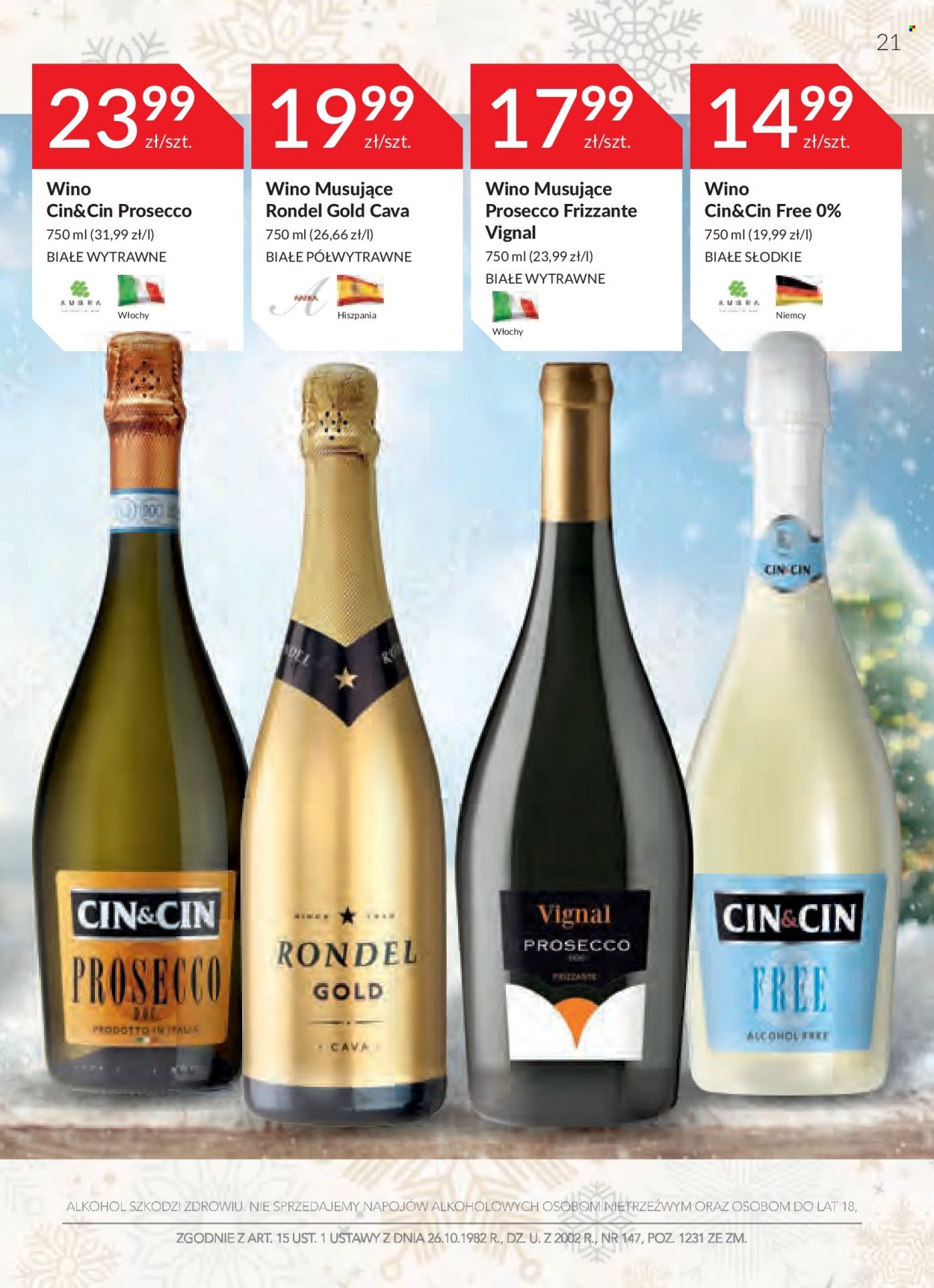 Gazetka Stokrotka Supermarket - 9.12.2021 - 4.01.2022. Strona 21