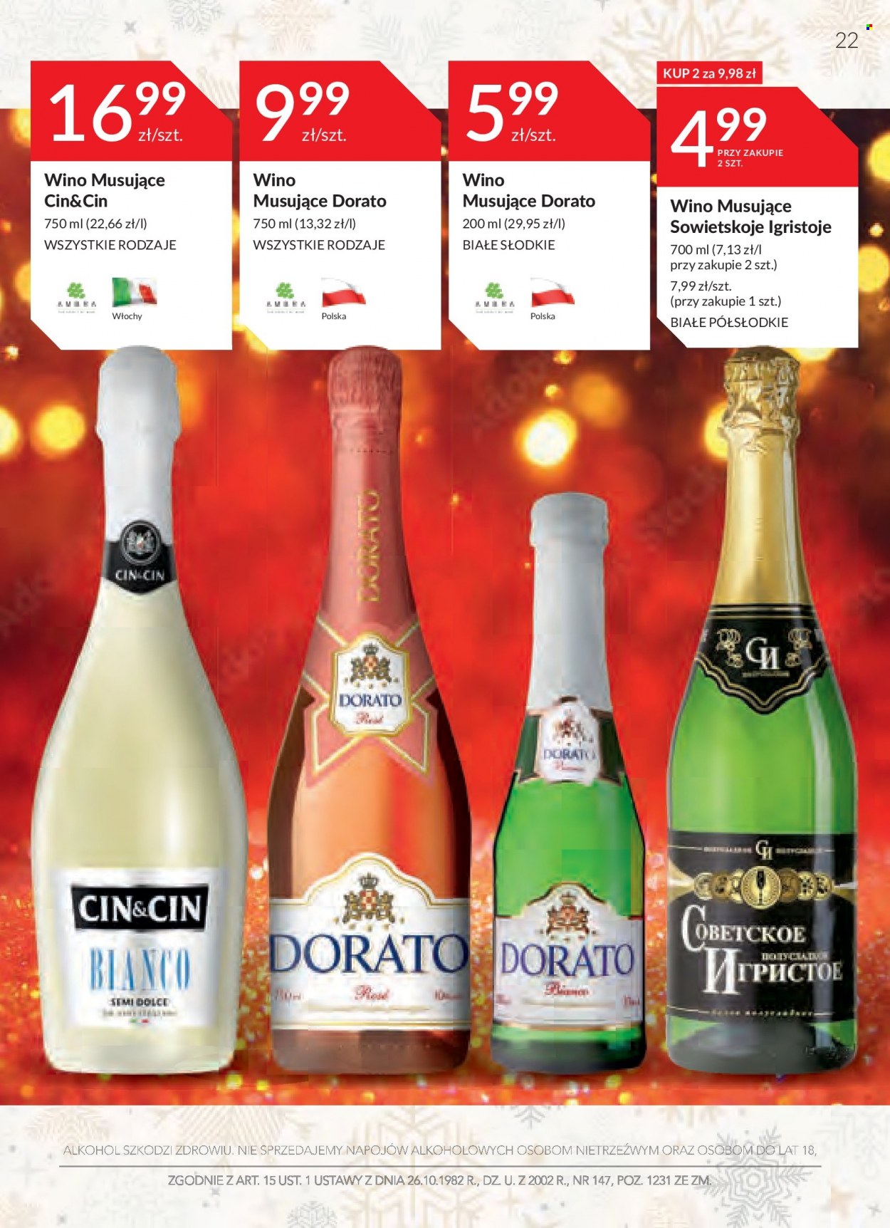 Gazetka Stokrotka Supermarket - 9.12.2021 - 4.01.2022. Strona 22