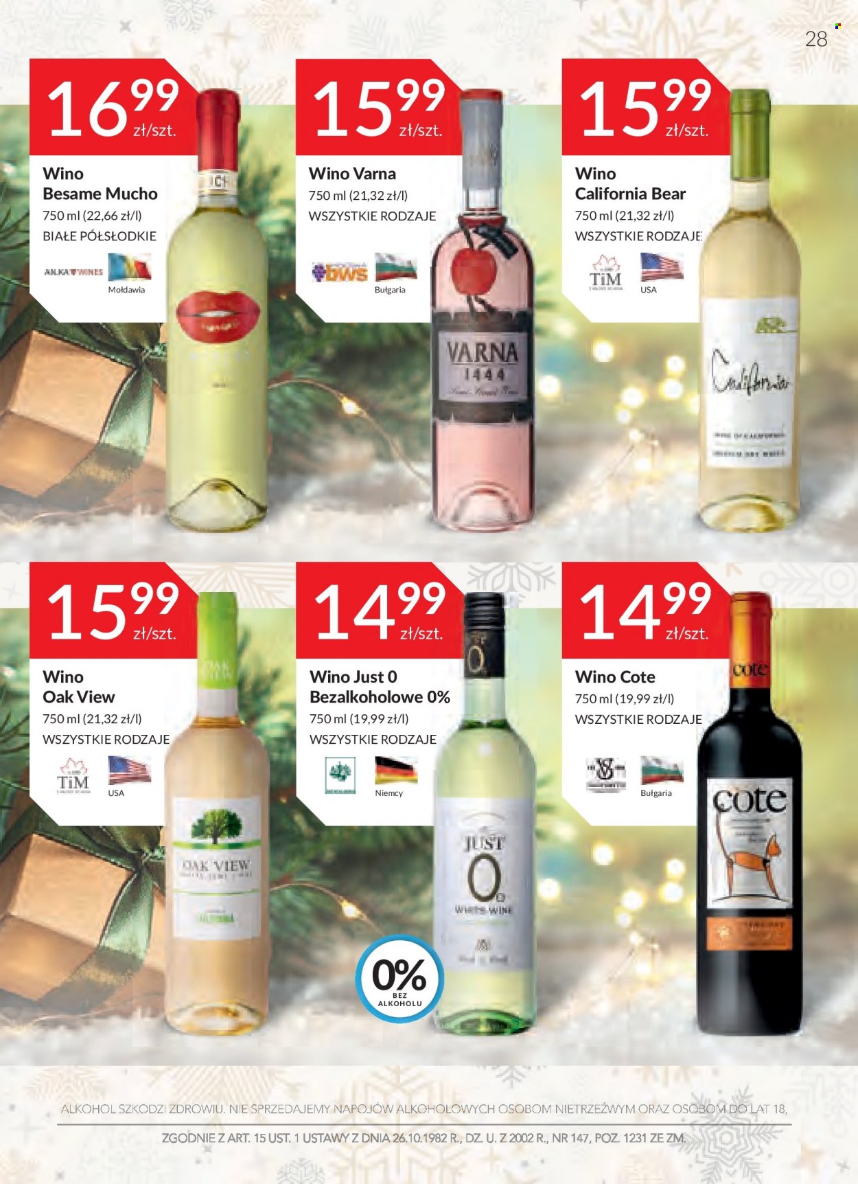 Gazetka Stokrotka Supermarket - 9.12.2021 - 4.01.2022. Strona 28