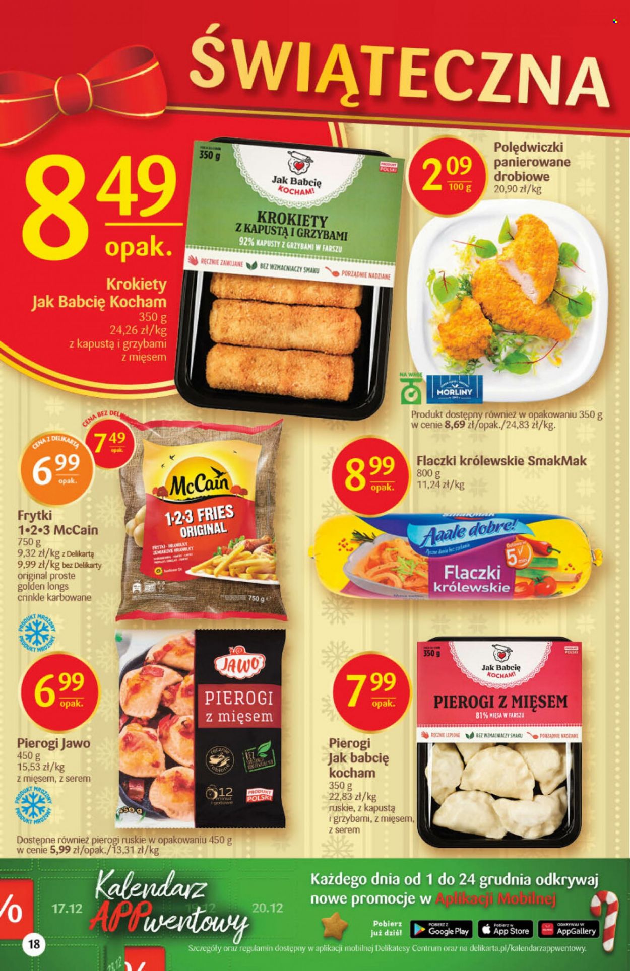 Gazetka Delikatesy Centrum - 9.12.2021 - 15.12.2021. Strona 18