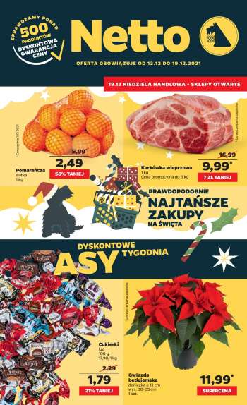 Gazetka Netto - 13.12.2021 - 19.12.2021.