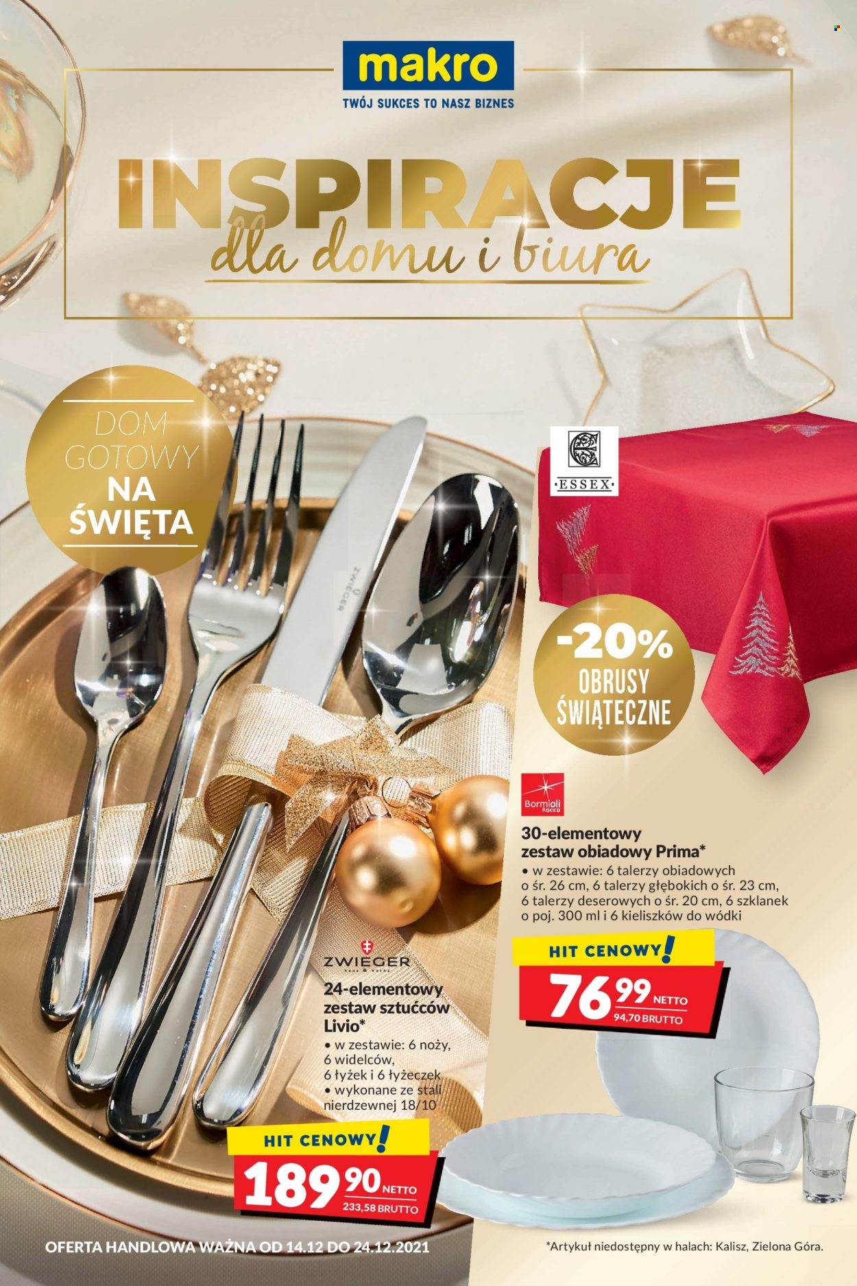 Gazetka Makro - 14.12.2021 - 24.12.2021. Strona 34