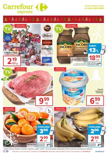 Gazetka Carrefour Express - 14.12.2021 - 20.12.2021.