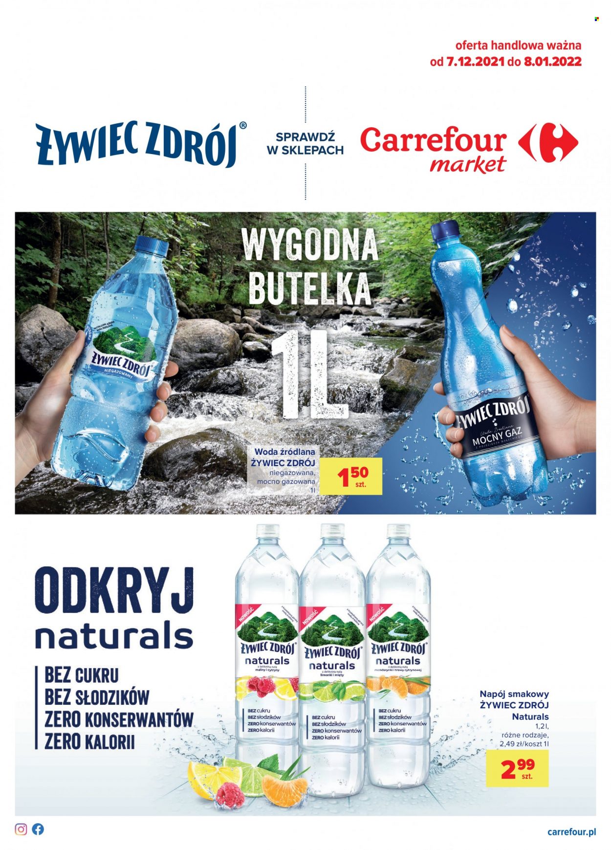 Gazetka Carrefour Market - 7.12.2021 - 8.01.2022. Strona 1