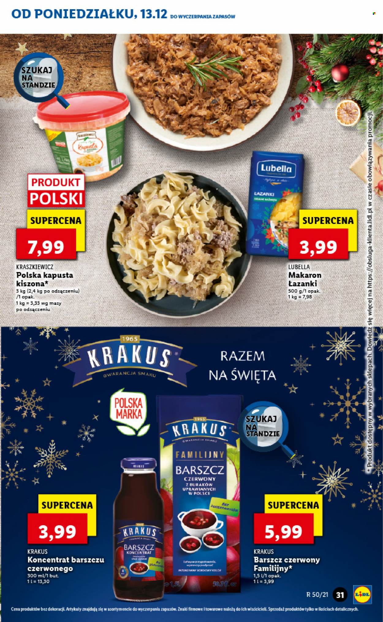 Gazetka Lidl - 13.12.2021 - 15.12.2021. Strona 31