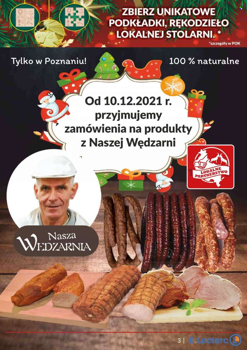 Gazetka E.Leclerc - 9.12.2021 - 31.12.2021. Strona 3
