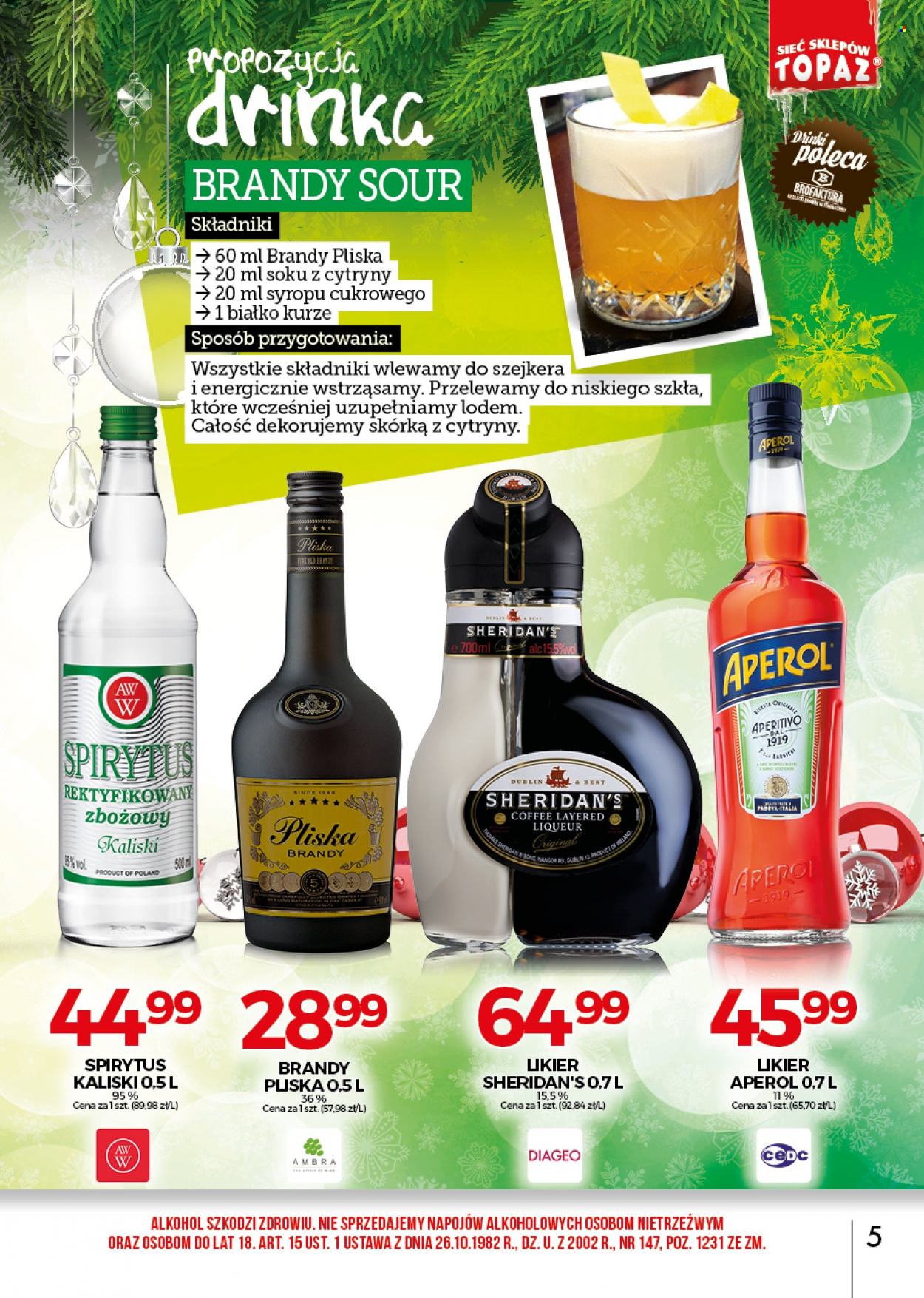 Gazetka Topaz - 1.12.2021 - 31.12.2021. Strona 5