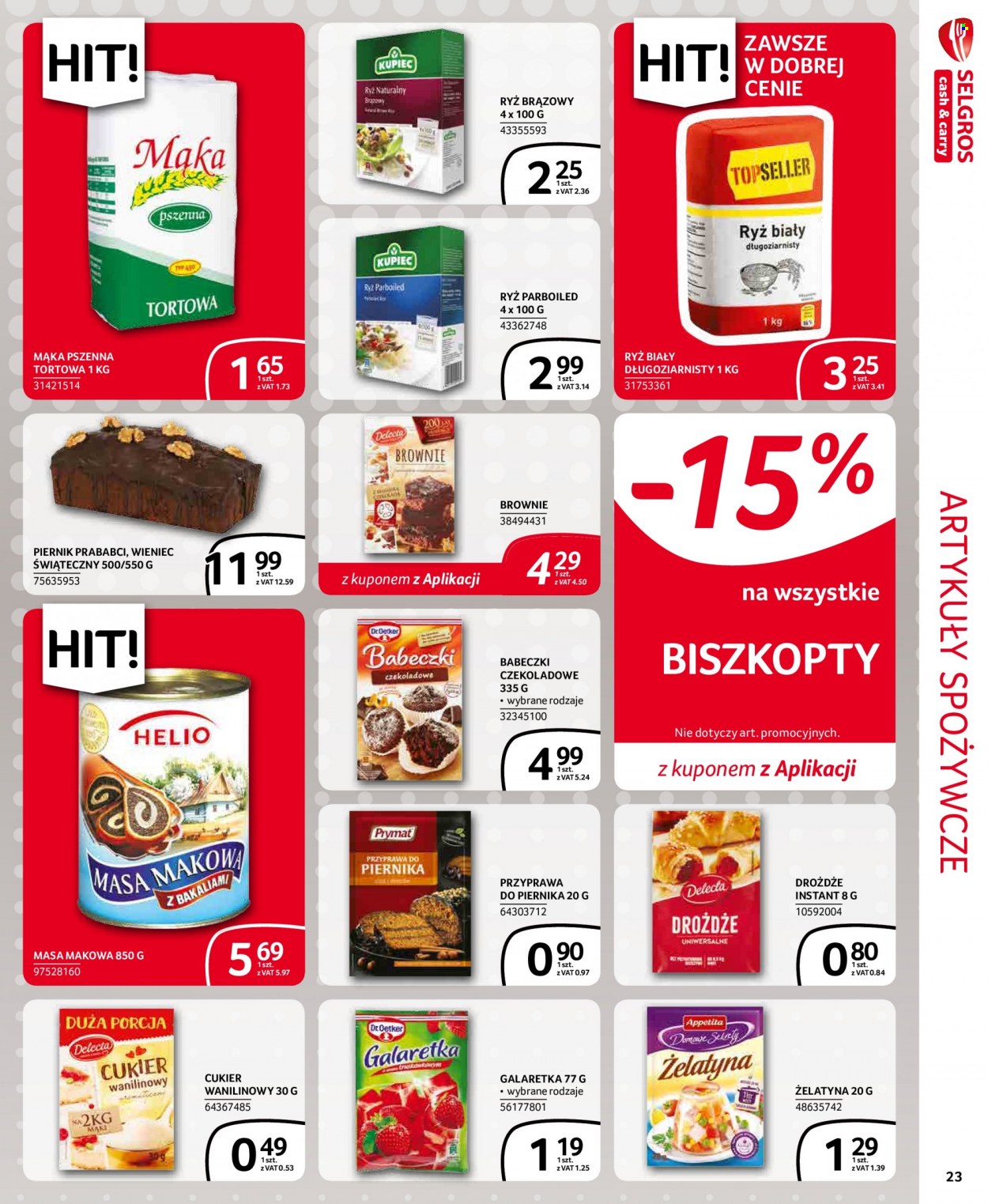 Gazetka Selgros - 16.12.2021 - 24.12.2021. Strona 23