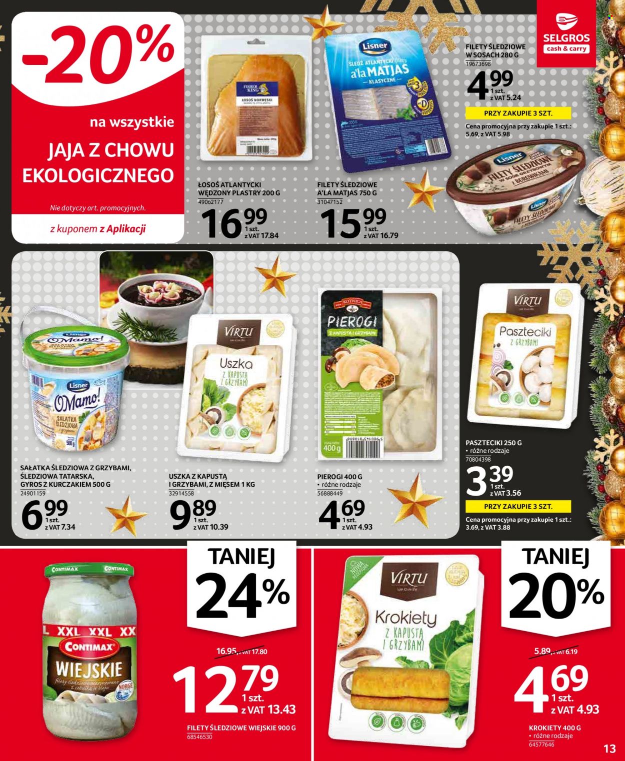 Gazetka Selgros - 16.12.2021 - 24.12.2021. Strona 13