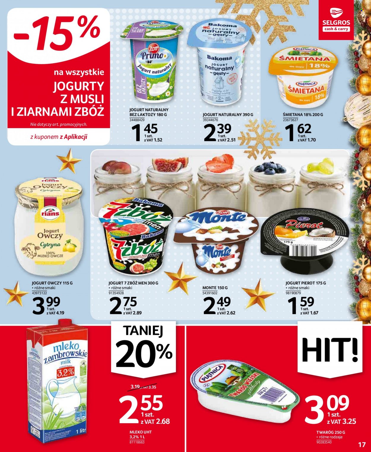 Gazetka Selgros - 16.12.2021 - 24.12.2021. Strona 17