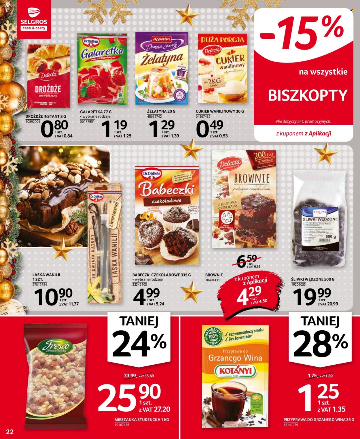 Gazetka Selgros - 16.12.2021 - 24.12.2021. Strona 22