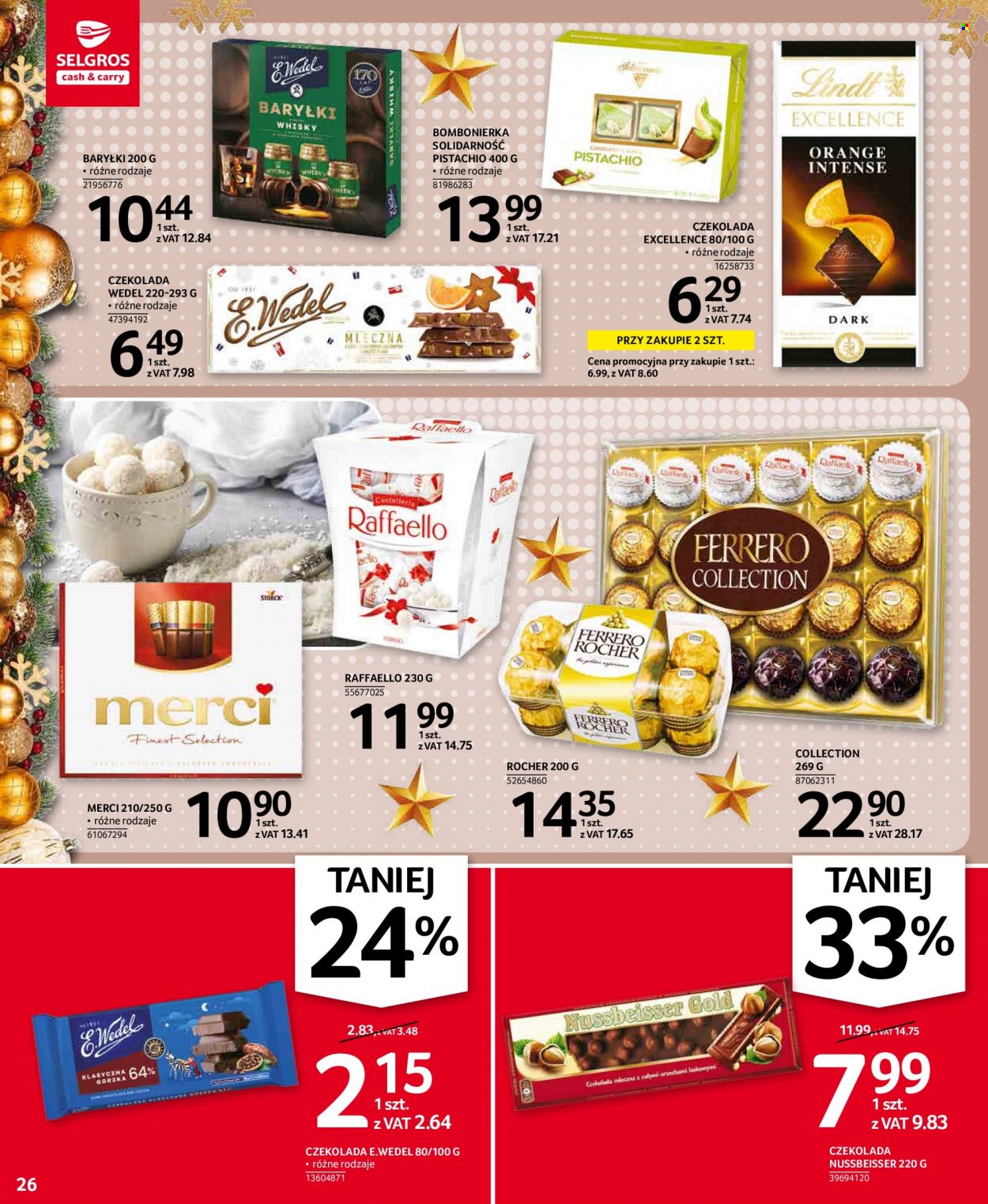 Gazetka Selgros - 16.12.2021 - 24.12.2021. Strona 26