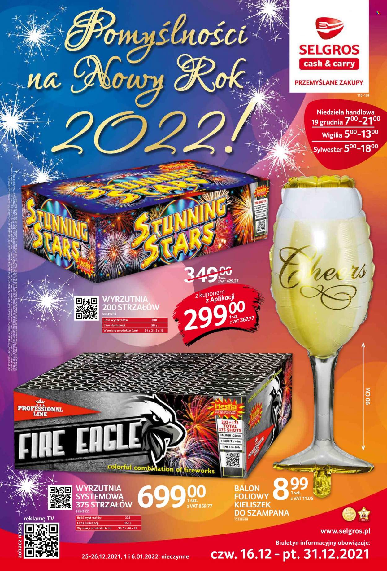 Gazetka Selgros - 16.12.2021 - 31.12.2021. Strona 1