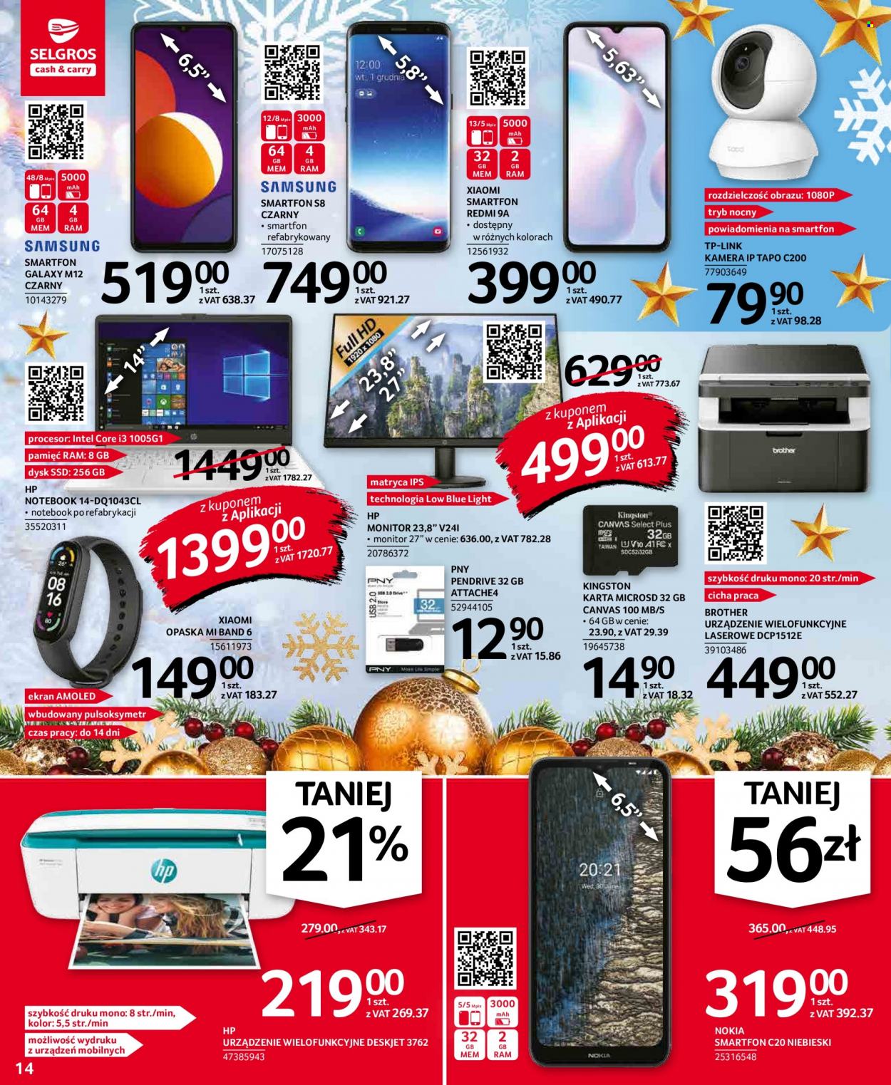 Gazetka Selgros - 16.12.2021 - 24.12.2021. Strona 14