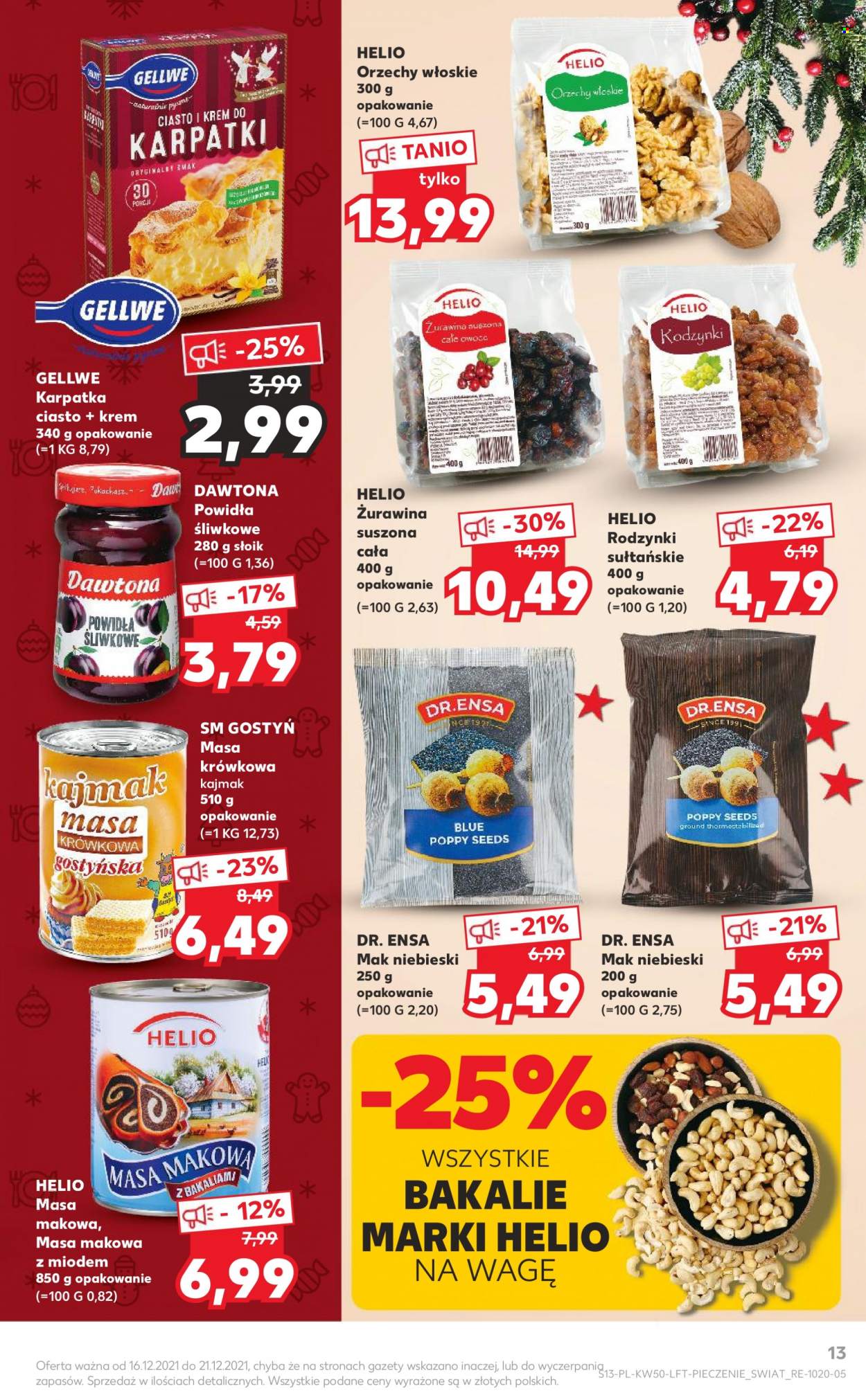 Gazetka Kaufland - 16.12.2021 - 21.12.2021. Strona 13