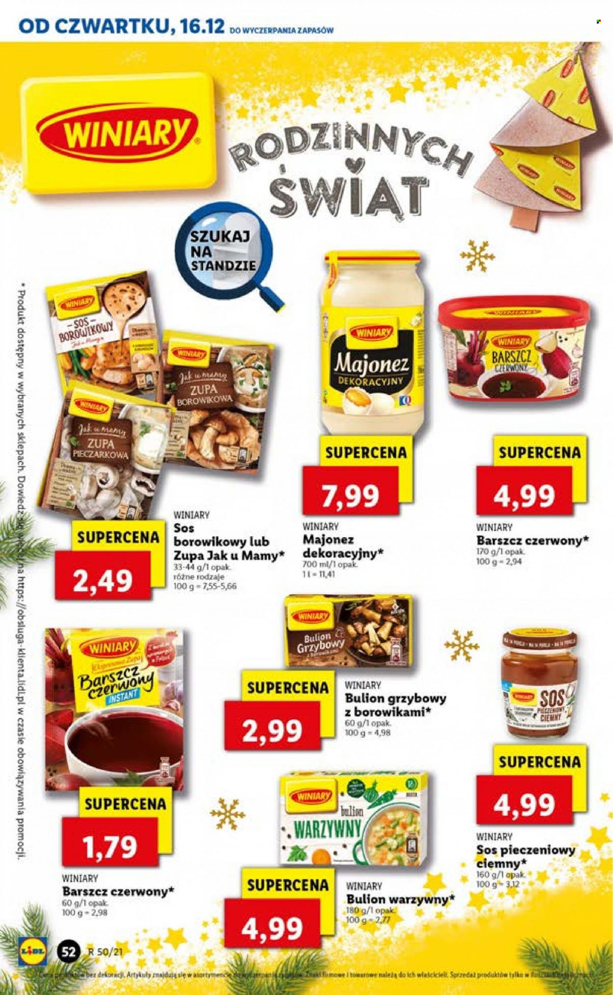 Gazetka Lidl - 16.12.2021 - 19.12.2021. Strona 52