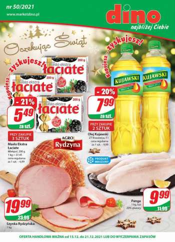 Gazetka Dino - 15.12.2021 - 21.12.2021.