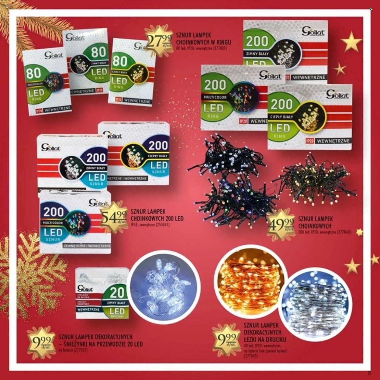 Gazetka Stokrotka Supermarket - 16.12.2021 - 28.12.2021. Strona 21