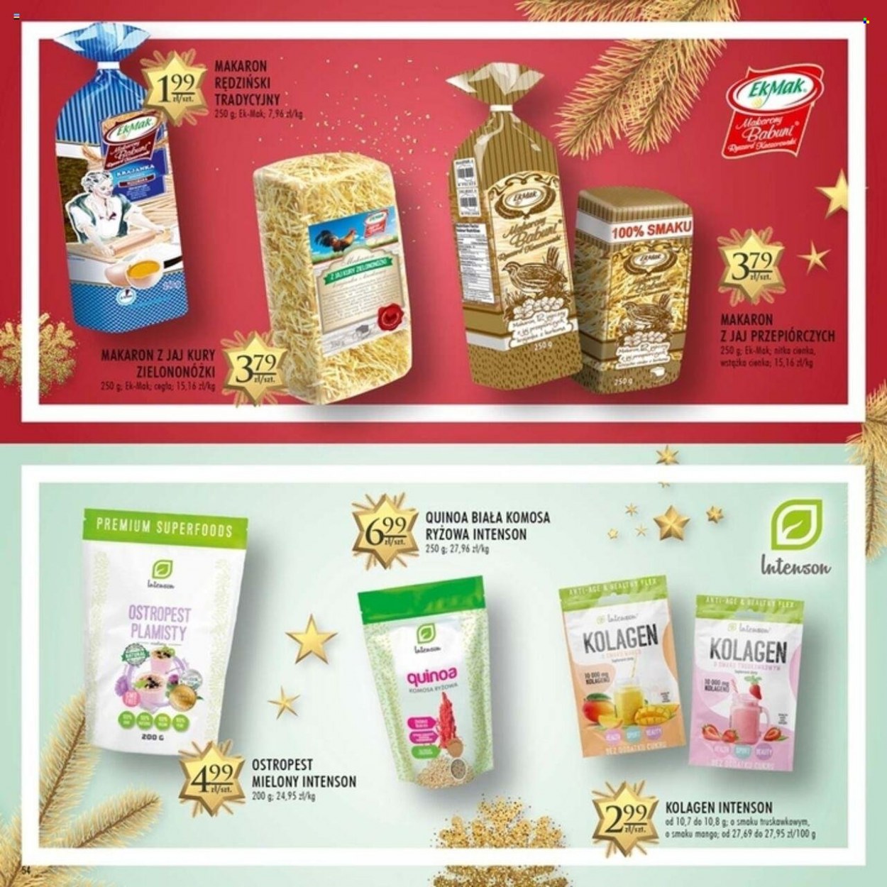 Gazetka Stokrotka Supermarket - 16.12.2021 - 28.12.2021. Strona 54
