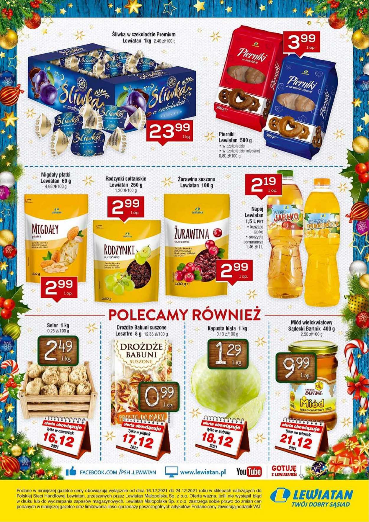 Gazetka Lewiatan - 16.12.2021 - 24.12.2021. Strona 8