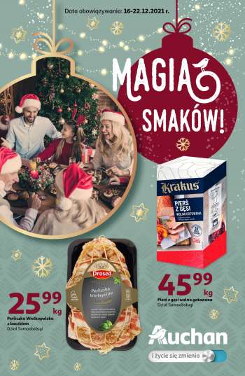 Gazetka Auchan - 16.12.2021 - 22.12.2021.