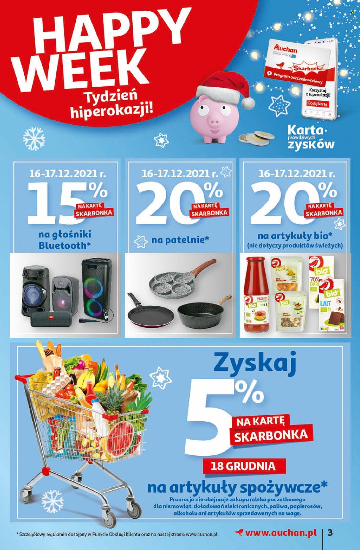 Gazetka Auchan - 16.12.2021 - 24.12.2021. Strona 3
