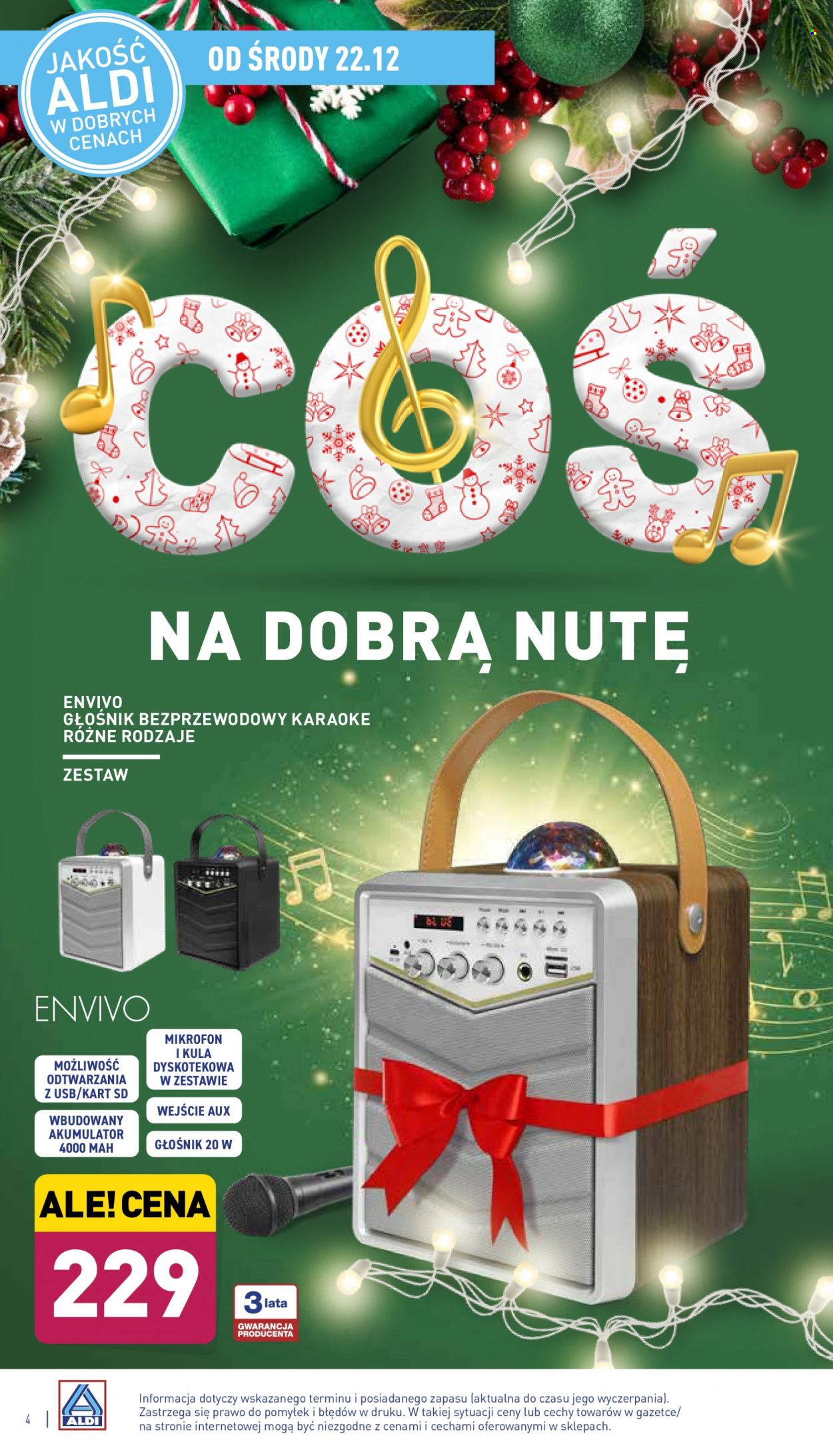 Gazetka ALDI - 22.12.2021 - 24.12.2021. Strona 4