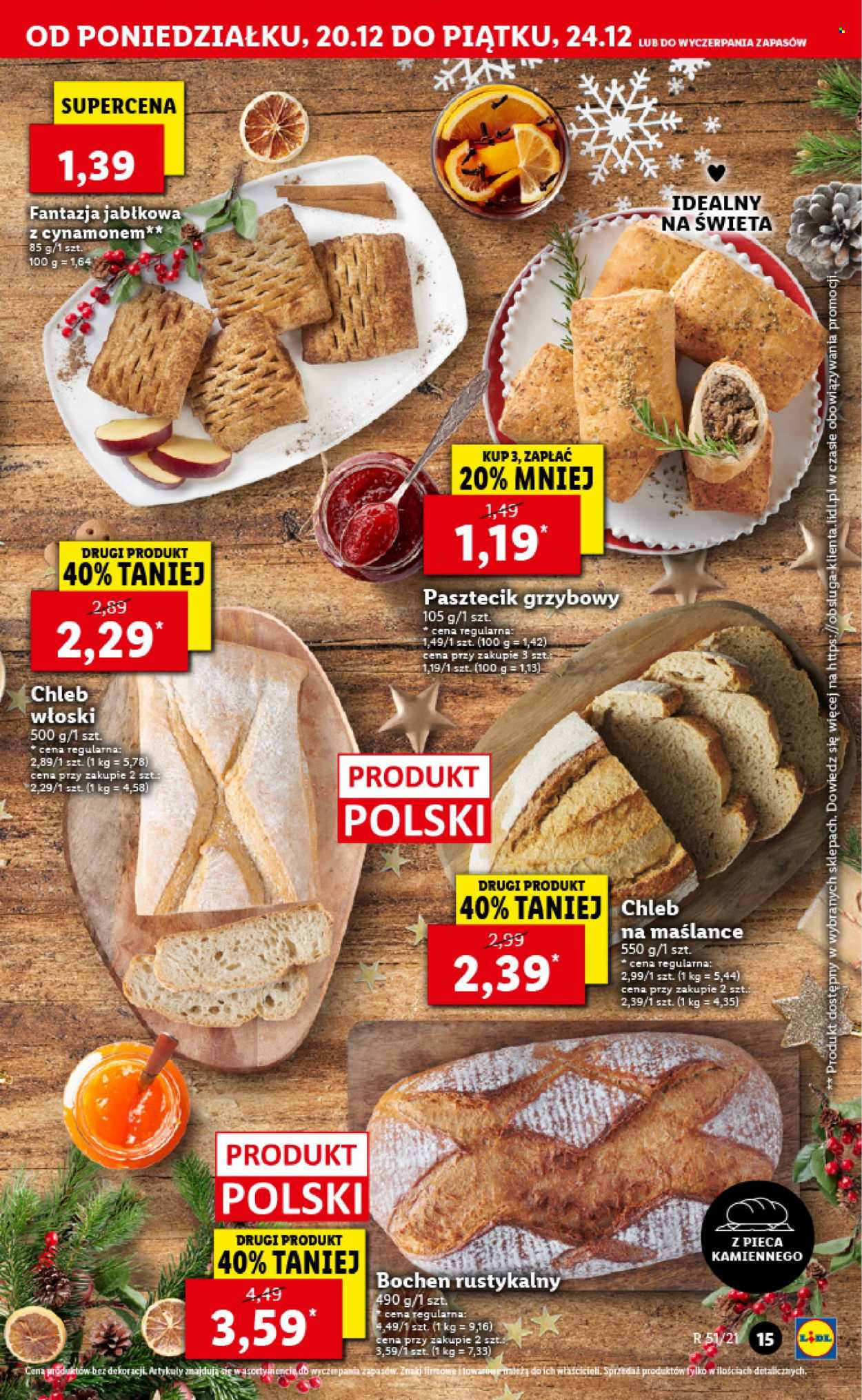 Gazetka Lidl - 20.12.2021 - 24.12.2021. Strona 15