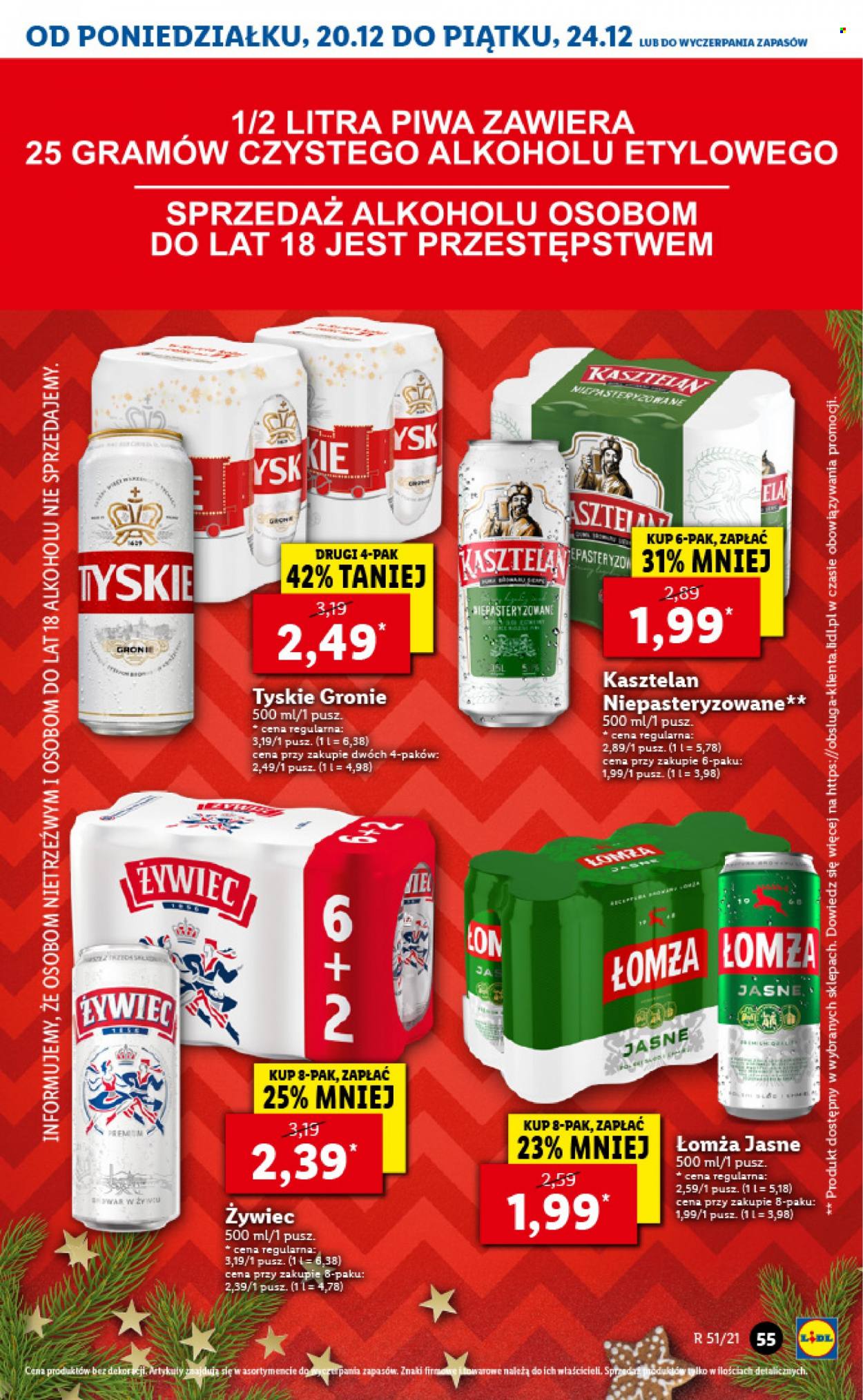 Gazetka Lidl - 20.12.2021 - 24.12.2021. Strona 55