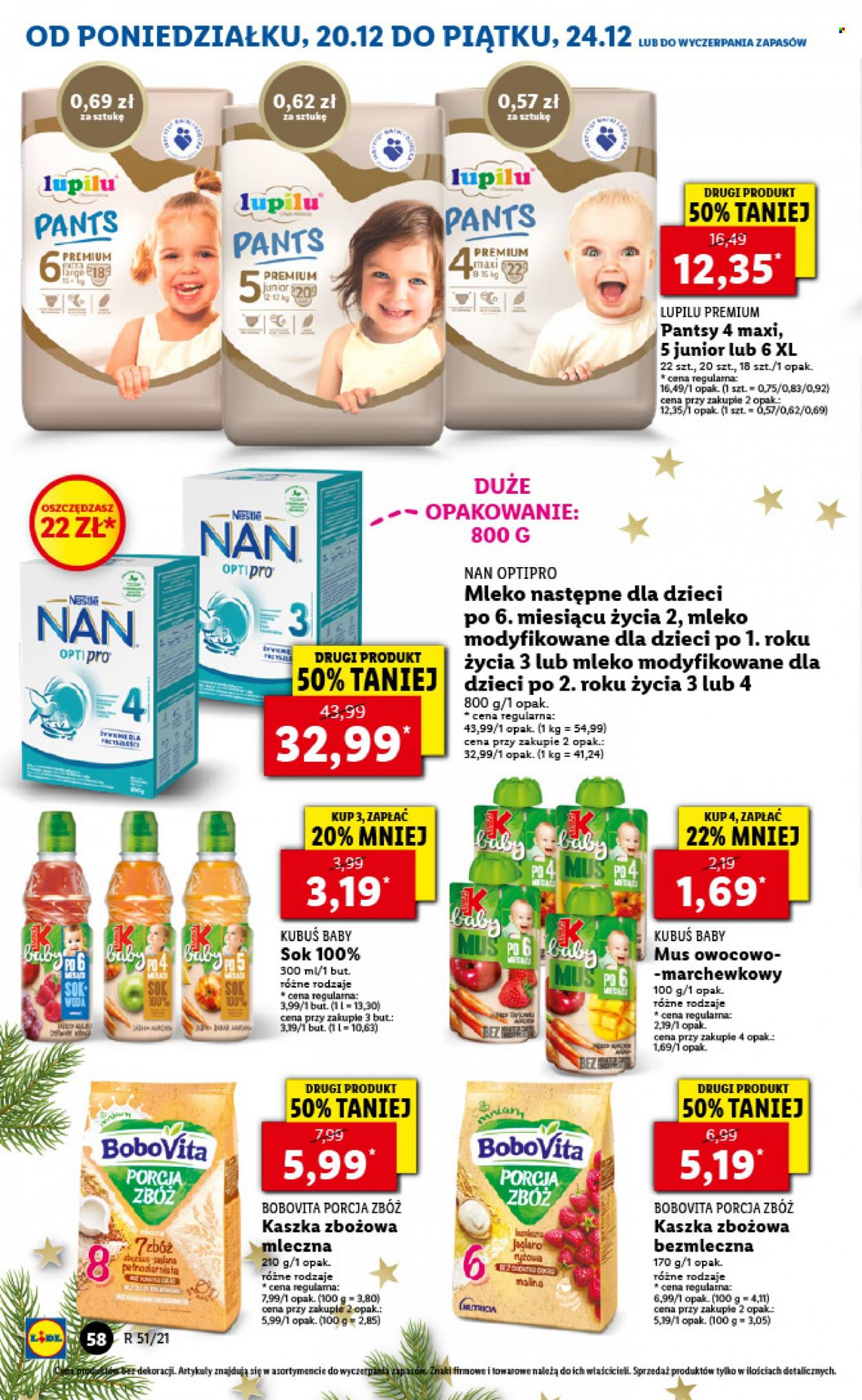 Gazetka Lidl - 20.12.2021 - 24.12.2021. Strona 58