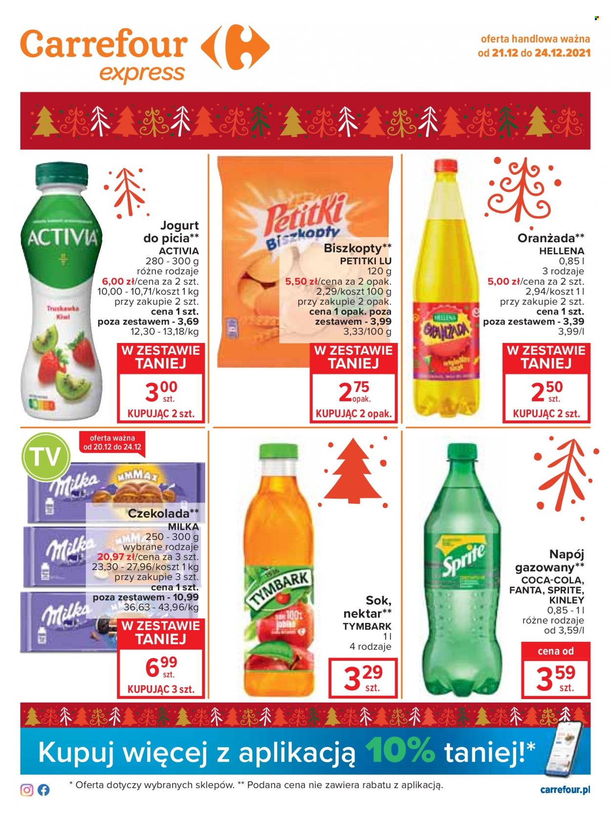 Gazetka Carrefour Express - 21.12.2021 - 24.12.2021. Strona 1